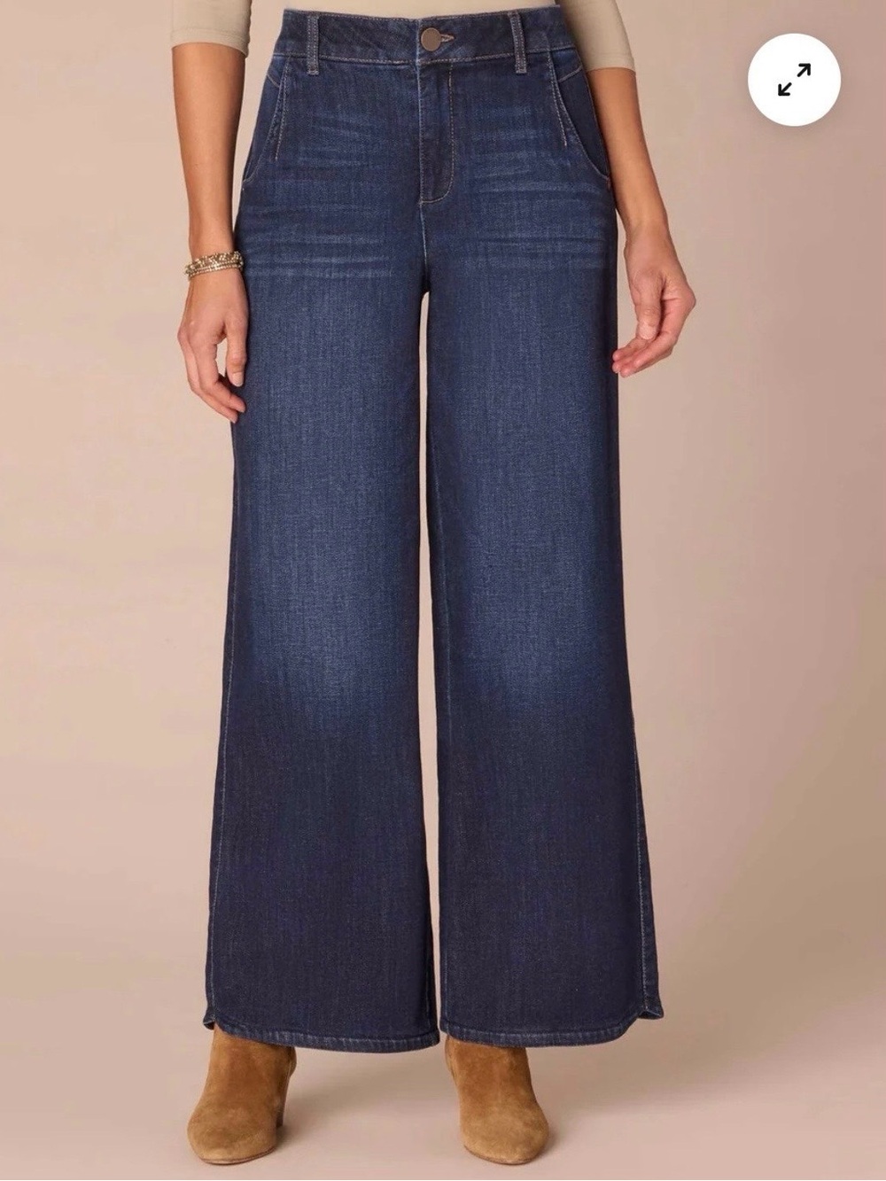 Democracy | “Ab” solution Skyrise Wide Leg Jeans 32”